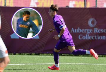 Federico Croci corre nella sfida con la Roma  ©Consoli - Gaz Reg