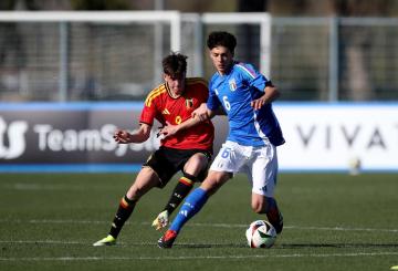 Gli azzurrini impattano col Belgio, Pasqual: "Siamo stati poco concreti"