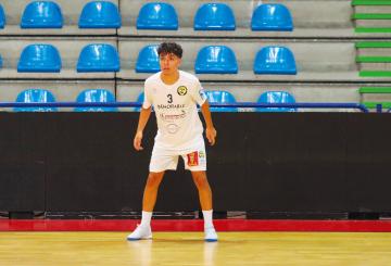 Emanuele Febo, leader dell'Under 19 della Roma 3Z